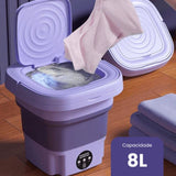 Mini Machine à Laver Pliable