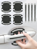 Stickers de Protection Réfléchissants pour Poignées de Voiture _ Sécurite & Style