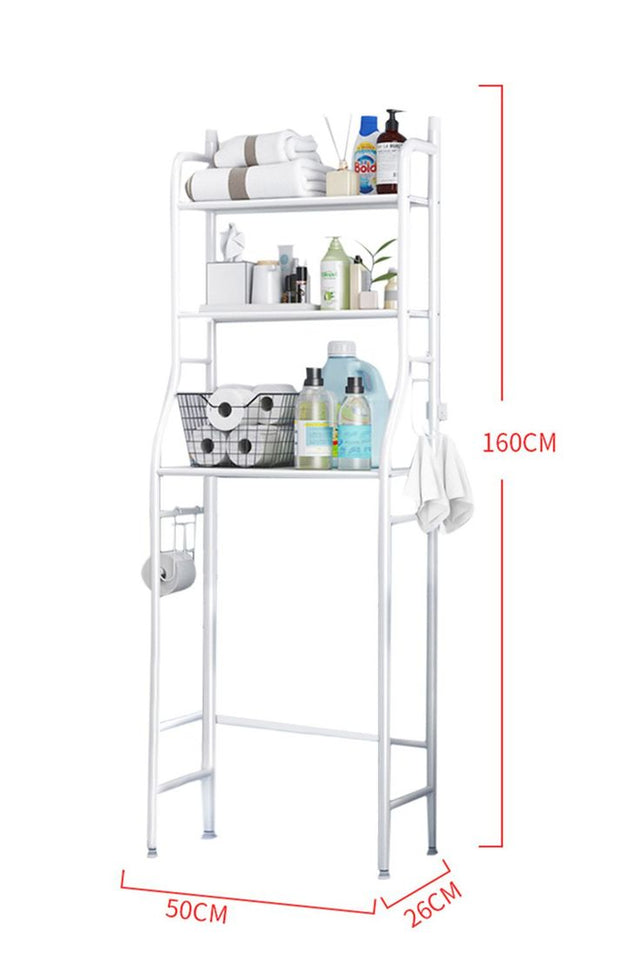 Support de rangement pour toilettes de salle de bains