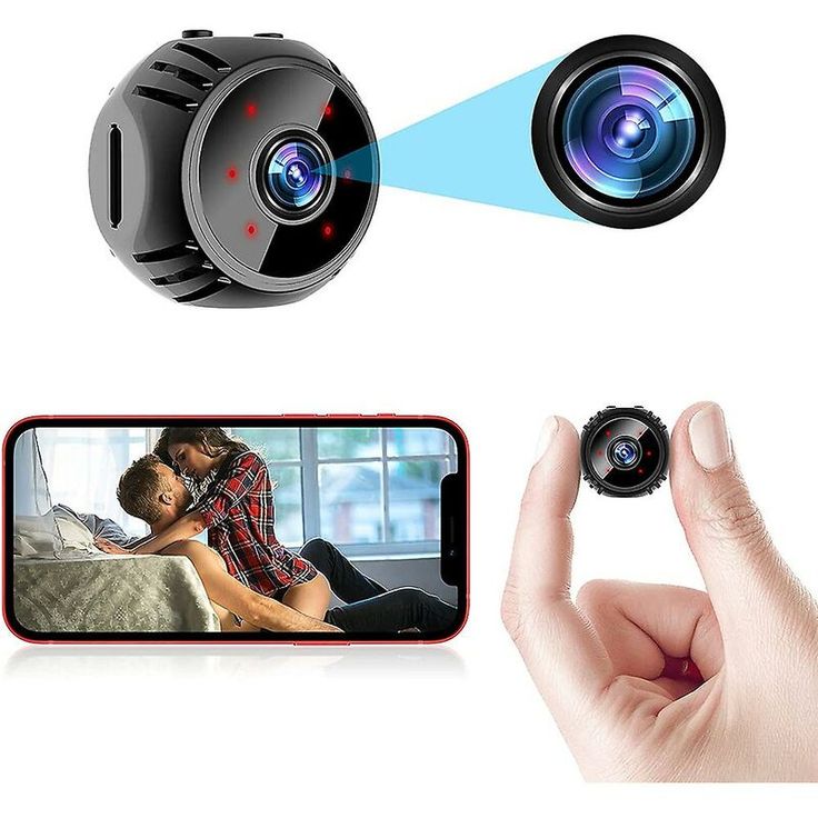 Mini Caméra WiFi A9 HD – Surveillez Votre Maison à Distance 24h/24