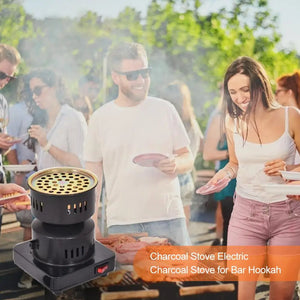 Bruleur de charbon éléctrique