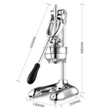 Stainless Steel Citrus Fruits Squeezer Orange Lemon Juicer Lemon Fruit Pressing Machine Press Juicer Home commercial