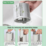 Multifunctional Roller 3 in 1 Vegetable Cutter Slicer Carrot Potato Chopper Machine Rotary Cheese Grater Kitchen Accessorie Tool