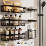 Etagere Mural adhésif pour salle de bain