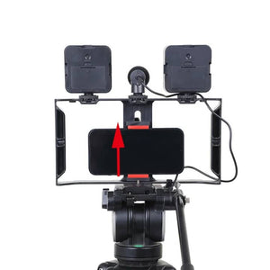 Le Kit Ultime pour Vidéos Parfaites (Lumière + Micro + Trépied)