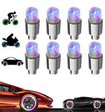 valves LED lumineuses pour roues