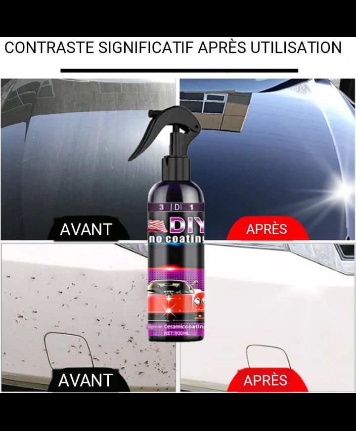 Spray Céramique Ultime – Brillance Extrême & Protection Pro en 30 Secondes
