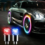 valves LED lumineuses pour roues