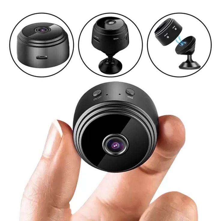 Mini Caméra WiFi A9 HD – Surveillez Votre Maison à Distance 24h/24